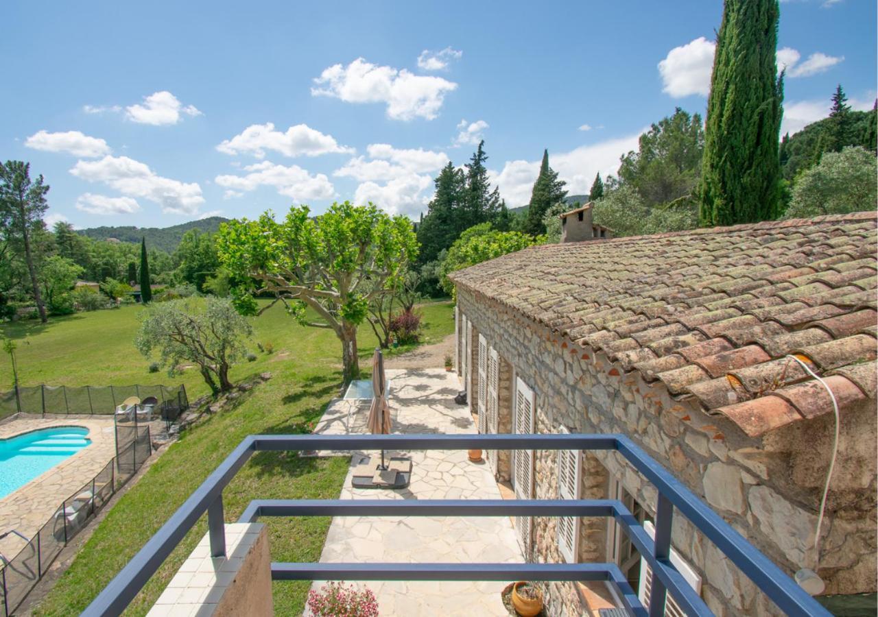 Villa Le Mas De L'Ormeau, 130M2 Piscine, Parc, 8Pers Seillans Exterior foto